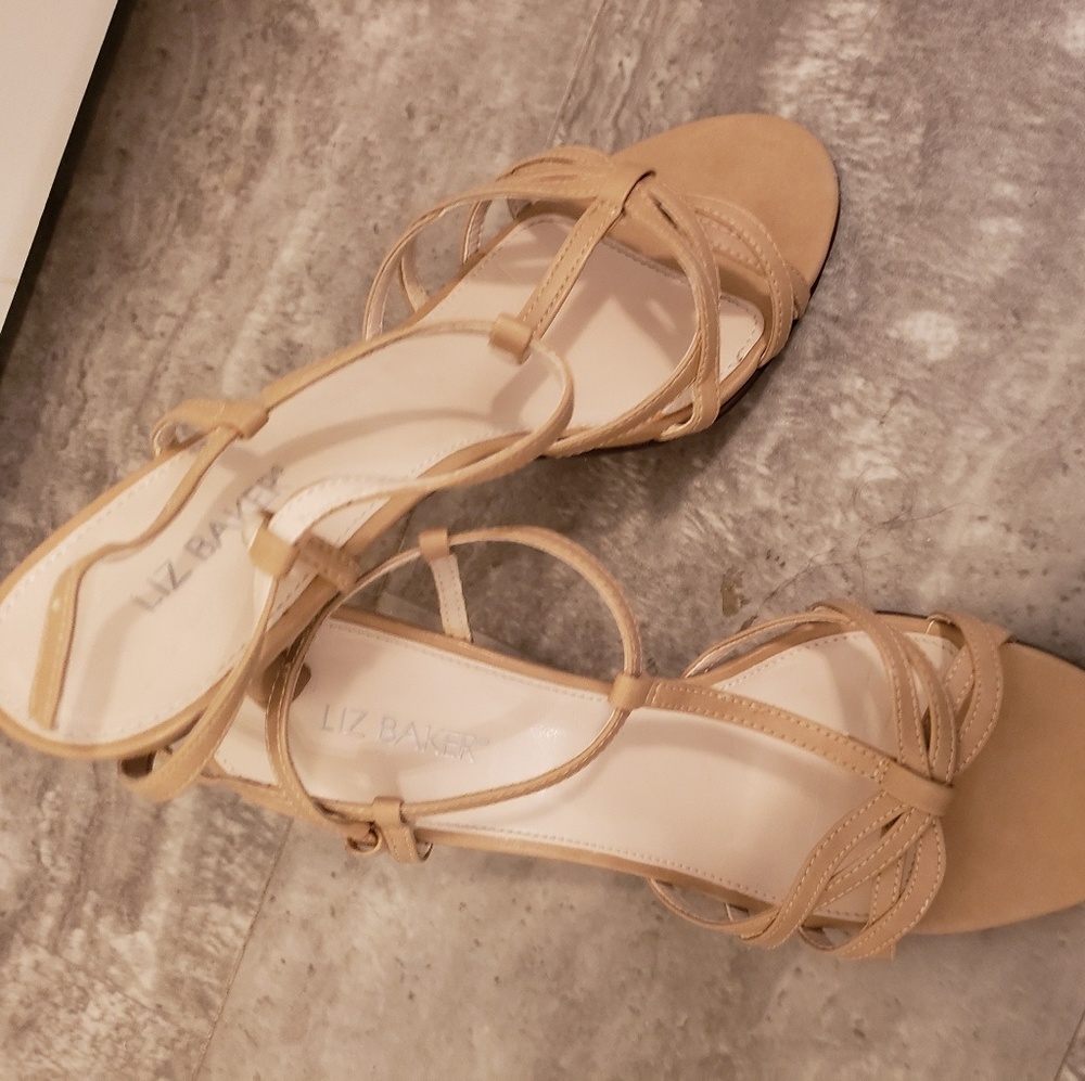 Tan Strapy Heel - Picture 5 of 5